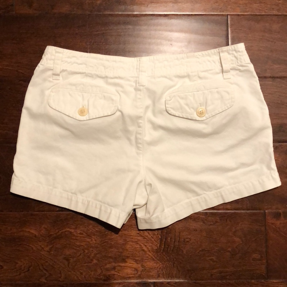 White Cotton Shorts by New Haven Supply Chino - Picture 3 of 4